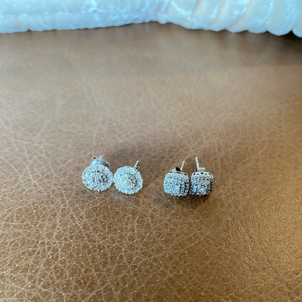 Real diamond earrings from Macy’s